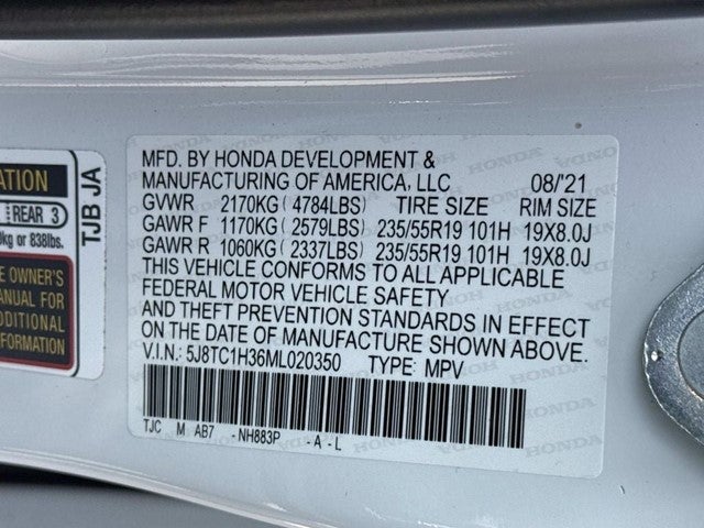 2021 Acura RDX Base