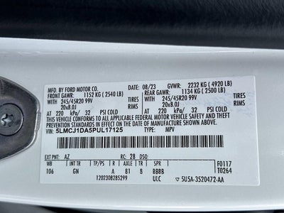 2023 Lincoln Corsair Standard
