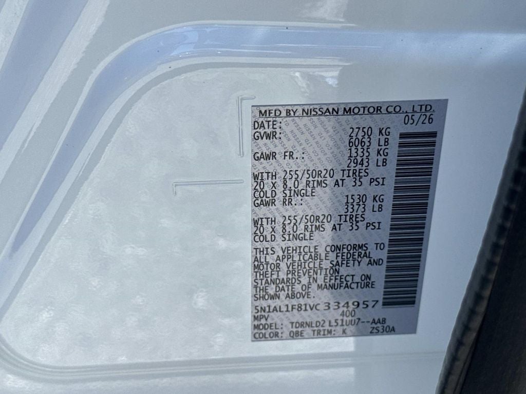 2027 INFINITI QX60 LUXE