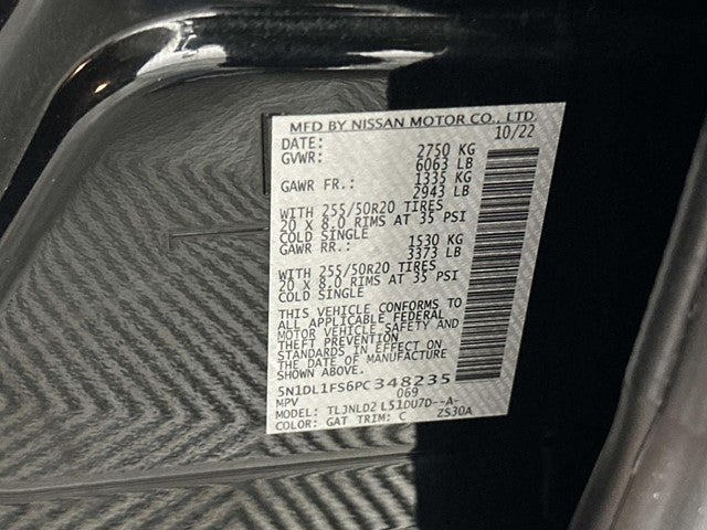 2023 INFINITI QX60 LUXE