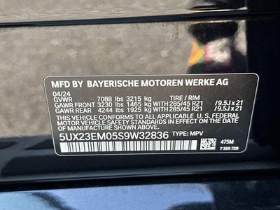 2025 BMW X7 xDrive40i