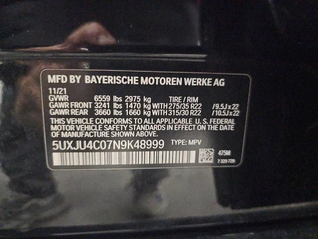 2022 BMW X5 M50i