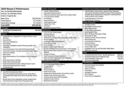 2024 Nissan Z Performance