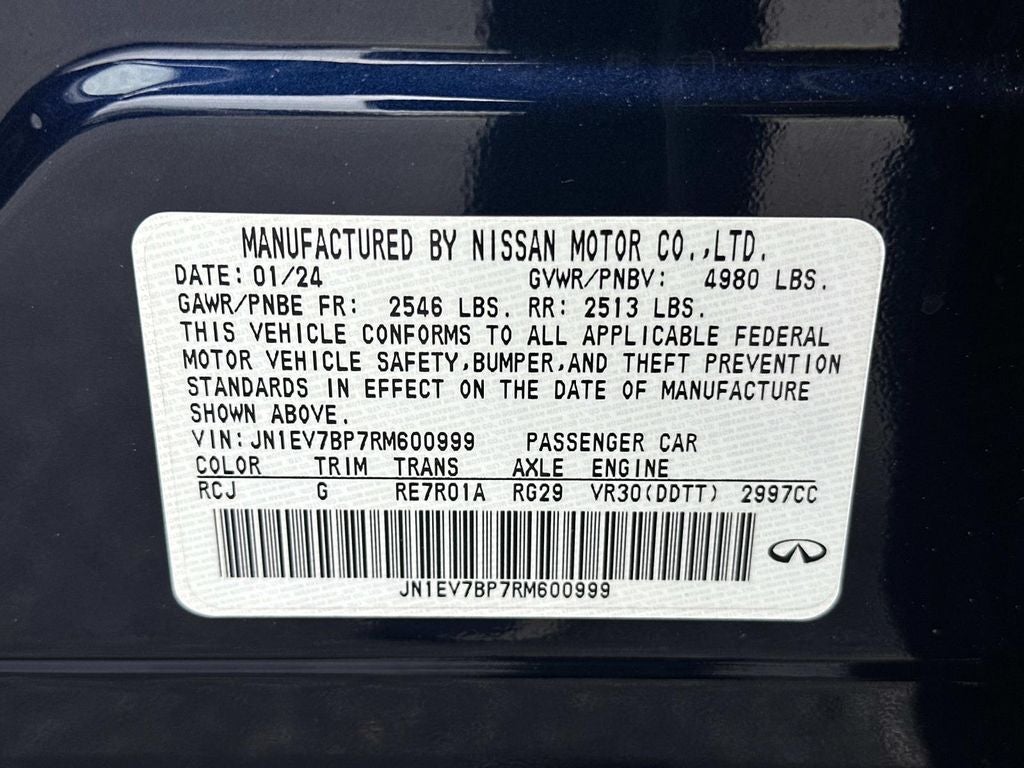 2024 INFINITI Q50 LUXE