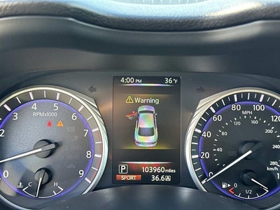 2016 INFINITI Q50 Red Sport 400