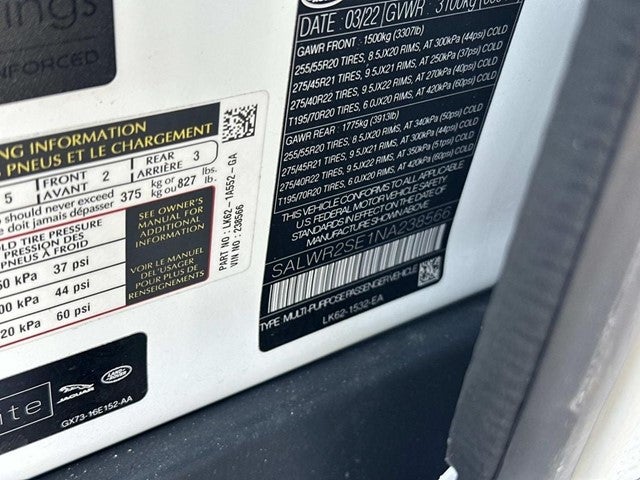 2022 Land Rover Range Rover Sport HSE Dynamic