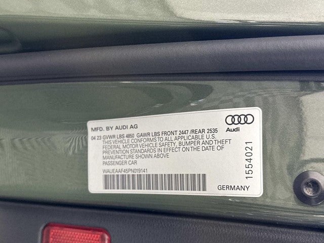 2023 Audi A4 45 S line Premium Plus quattro