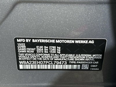 2023 BMW 7 Series 740i