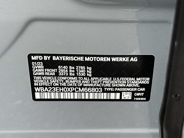 2023 BMW 7 Series 740i