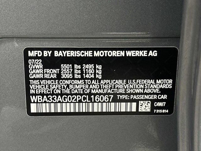 2023 BMW 5 Series 530e iPerformance