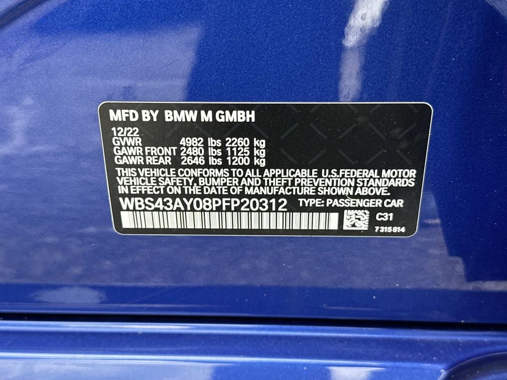 2023 BMW M3 Sedan Base - Photo 42
