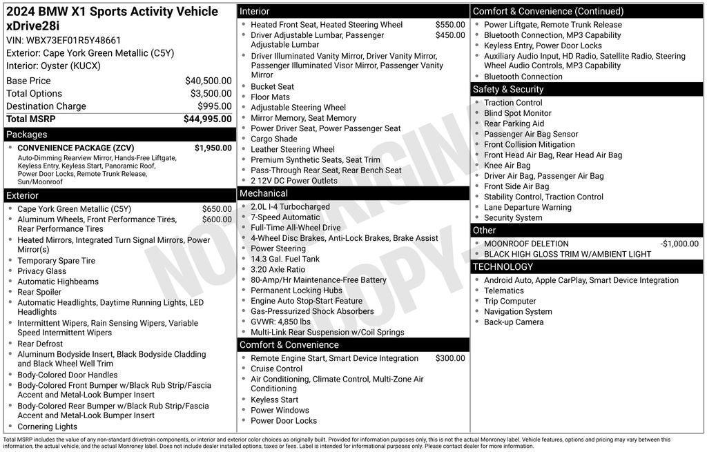 2024 BMW X1 xDrive28i