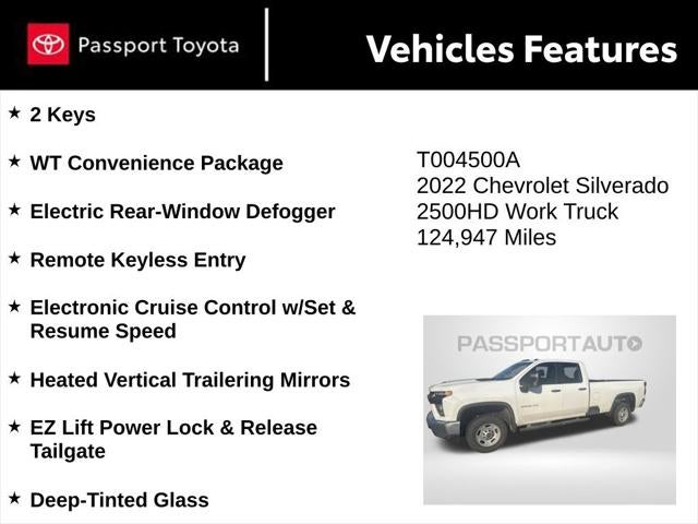 2022 Chevrolet Silverado 2500HD Work Truck