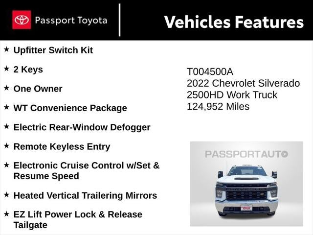2022 Chevrolet Silverado 2500HD Work Truck