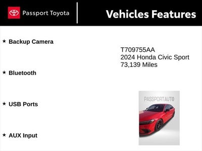 2024 Honda Civic Sport