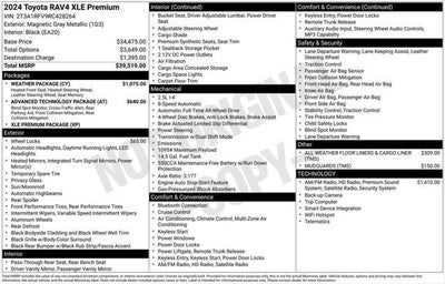 2024 Toyota RAV4 XLE Premium