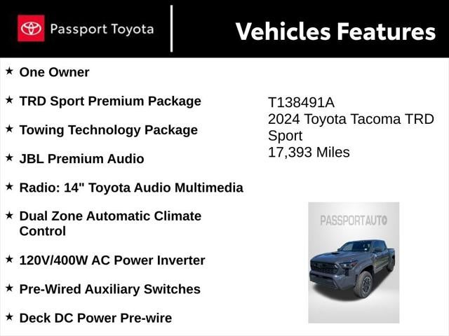 2024 Toyota Tacoma TRD Sport