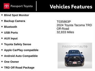 2024 Toyota Tacoma TRD Off-Road