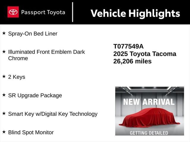 2025 Toyota Tacoma SR