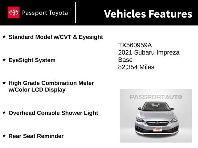 2021 Subaru Impreza Base