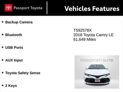 2018 Toyota Camry LE