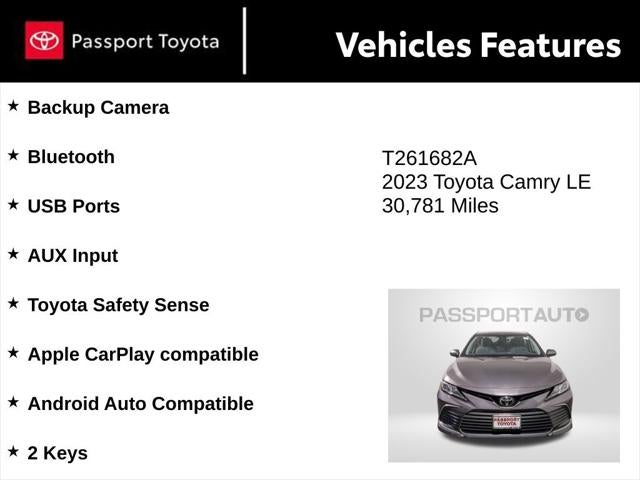 2023 Toyota Camry LE