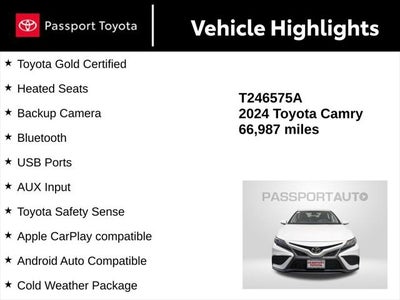 2024 Toyota Camry SE