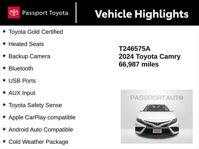 2024 Toyota Camry SE