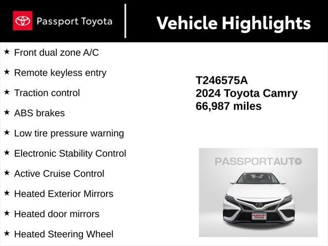 2024 Toyota Camry SE