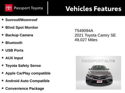 2021 Toyota Camry SE