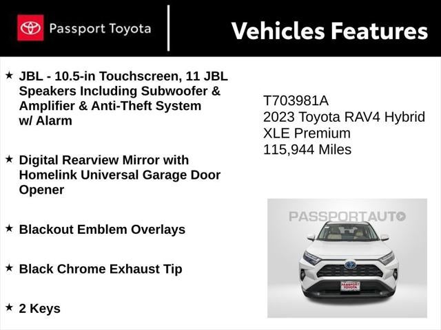 2023 Toyota RAV4 Hybrid XLE Premium