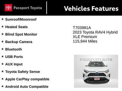 2023 Toyota RAV4 Hybrid XLE Premium