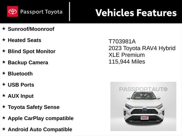 2023 Toyota RAV4 Hybrid XLE Premium