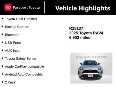 2025 Toyota RAV4 Hybrid LE