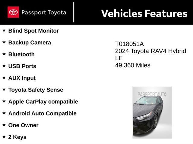 2024 Toyota RAV4 Hybrid LE