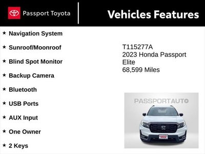 2023 Honda Passport Elite