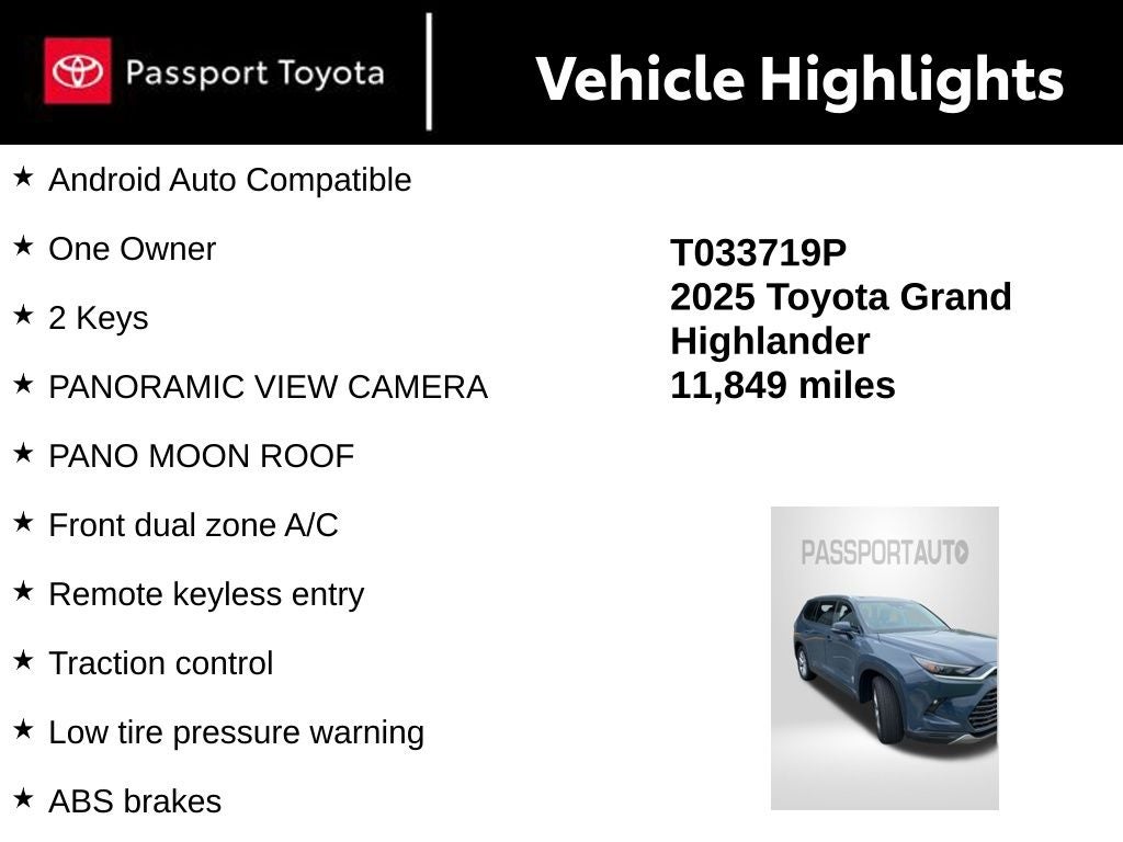 2025 Toyota Grand Highlander Hybrid Limited