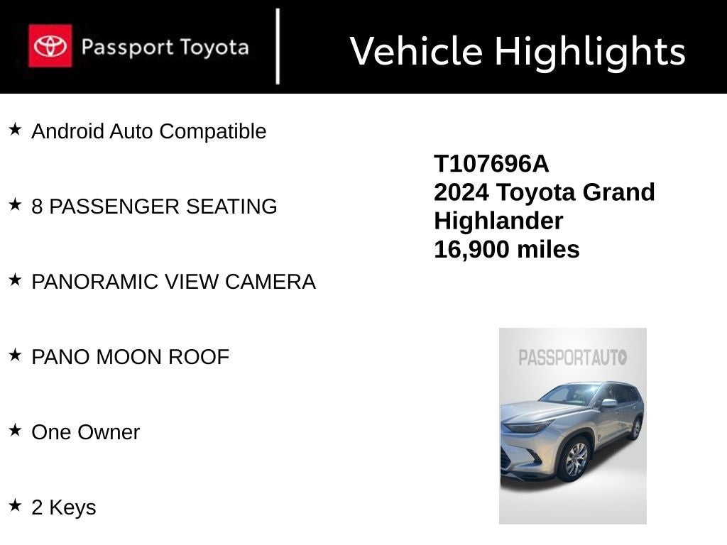 2024 Toyota Grand Highlander Hybrid Limited