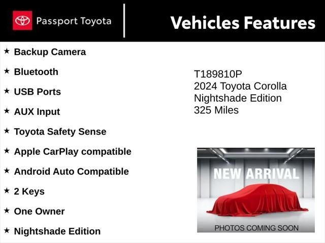 2024 Toyota Corolla SE Nightshade