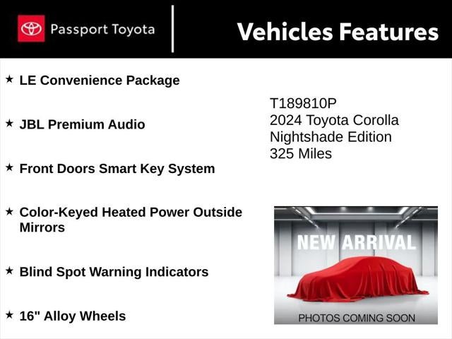 2024 Toyota Corolla SE Nightshade