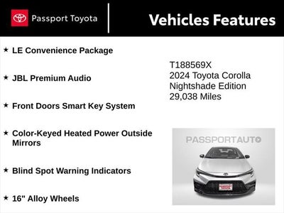 2024 Toyota Corolla SE Nightshade