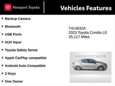 2023 Toyota Corolla LE