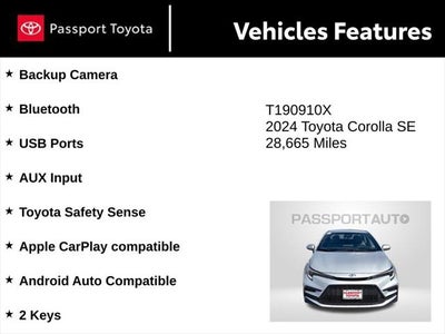 2024 Toyota Corolla SE