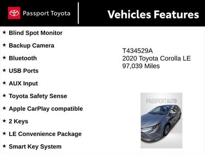 2020 Toyota Corolla LE
