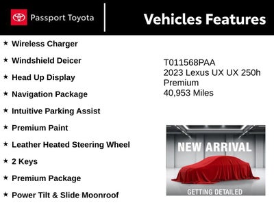 2023 Lexus UX 250h Premium
