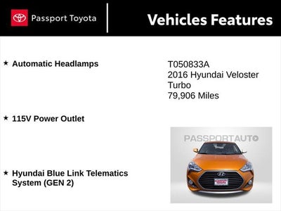 2016 Hyundai Veloster Turbo