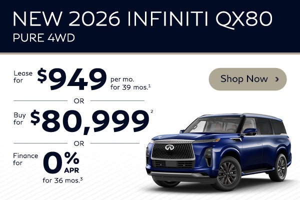 New 2026 INFINITI QX80